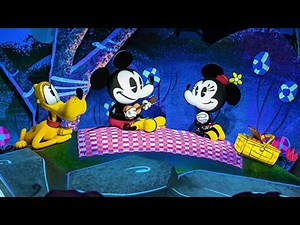 Mickey & Minnie's Runaway Railway FULL Ride POV [4K] Disneyland - Mickey's ToonTown