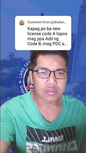 adding new dl code, may exam parin po ba sa LTO? #replyusingyoutubeshort #ltodriverslicense