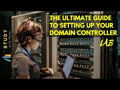 Deploy your first Domain Controller in VMware WorkStation Pro | LAB 01 | #studywithpeter