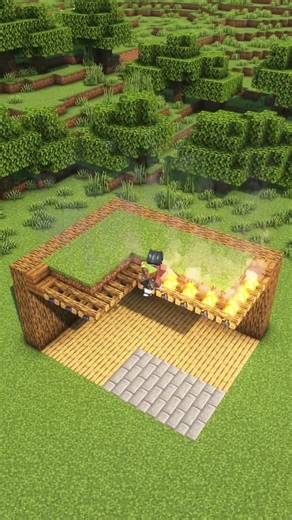Minecraft Easy Starter Base🏠 #shorts