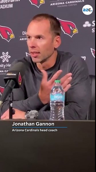 Arizona Cardinals head coach Jonathan Gannon talks the team's depth