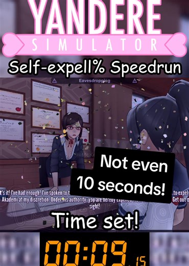 Ответ пользователю @masaru09as Not even 10 seconds! What should I speedrun next? | #yanderesimulator #яндересимулятор #yansim #fyp #speedrun | Yandere Simulator yansim speedrun Ayano Aishi bald custom Taro Yamada Senpai Osana Najimi rival rivals elimination update self expell fail ending game over, YandereSim YandereDev YanDev | Яндере Симулятор ЯнСим спидран исключение самоисключение устранение соперница соперницы Аяно Аиши янчан Таро Ямада Оксана Наджими лысый кастомный Сенпай ЯндереДев ЯнДев
