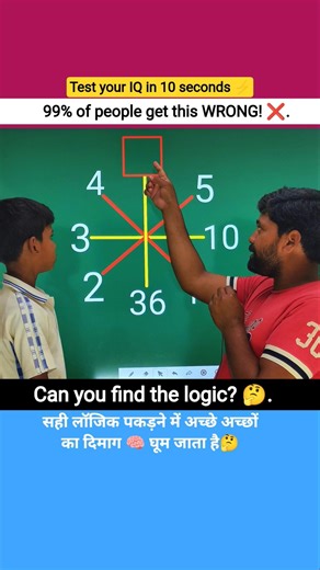 Only For Genius! 💡 Math Brain Teaser | Reasoning Trick! #shorts #education #maths #puzzle #iqtest