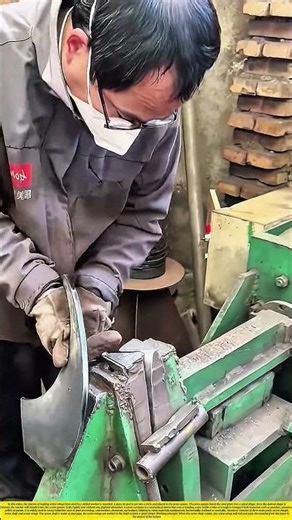 Creating Screw Wings: A Process That Requires Meticulousness of The Craftsman#iron #workers #skills
