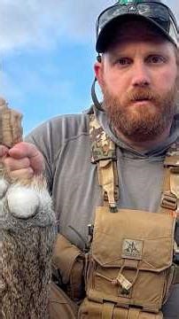 Rabbit Hunting with John 🐇 #smallgame #hunting