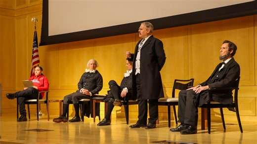 National Constitution Center shares Presidents Day with reenactors of historical figures