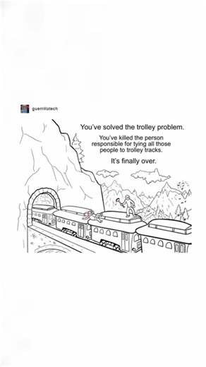 How to solve the trolley problem