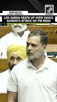 “Never compromised” Ravi Shankar Prasad lashes out at Rahul Gandhi as Lok Sabha LoP targets PM Modi