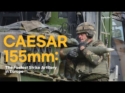 CAESAR 155mm: The Fastest Strike Artillery in Europe