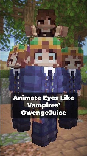 I animated my face in Minecraft