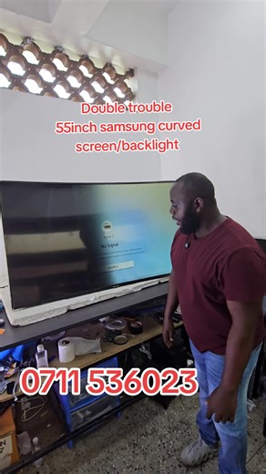 Samsung 55-Inch Curved TV Screen and Backlight Issues