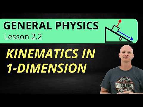 Kinematics in One Dimension | 2.2 General Physics