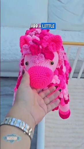 3in1 Pink Pony Versatility #crochet