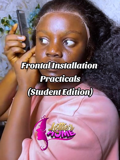 Frontal Installation Practicals: Curly Wig Student Edition