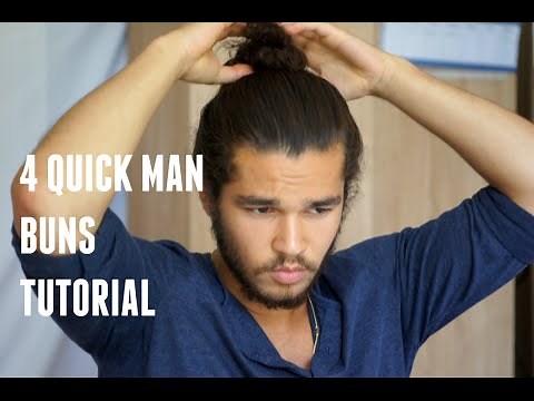 How to Tie a Man Bun