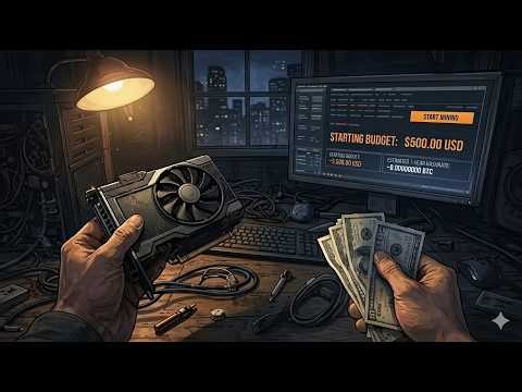 POV: You're a Crypto Miner Who Starts With $500
