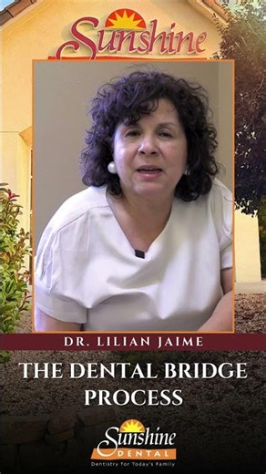 The Dental Bridge Process | Sunshine Dental #shorts