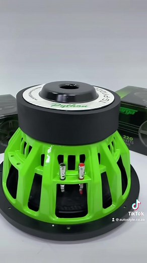 Targa 12” Python DVC Subwoofer: Power and Performance