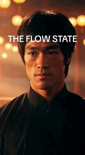When your mind is calm, your whole life flows differently. Bruce understood that focus is a state you create. #BruceLeeTalks #FlowState #Focus #Mastery