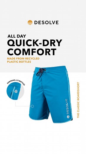 Long days on the water just got a whole lot better. Our new season fishing shorts are built for adventure, with quick-dry tech that keeps you comfy whether you’re fishing, boating, or just soaking up the sun. Available in both classic boardie and a shorter cut – you choose your fit. | Desolve | Facebook