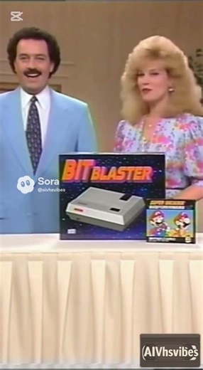 Lost 1987 Home Shopping Channel sells video game system.