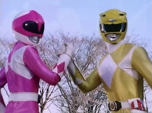 Trini Saves Kimberly! 💛🩷💛🩷 #PowerRangers #MMPR | Morphin' Legacy