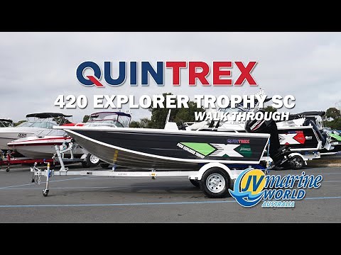 Quintrex 420 Explorer Trophy - Walk Through Video