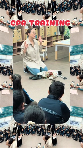🚨 CPR Training at Asian Bridge International School 🏫 Not all heroes wear capes… some learn CPR ❤️ #CPRTraining #LifeSaver #ABIS #EmergencyReady #TokyoSchool