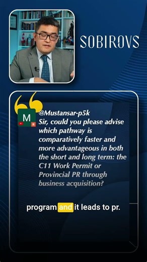 Apples to oranges: why C11 and PNP aren't the same thing #immigration #canada #shorts