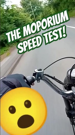 Fast moped top speed reality check!