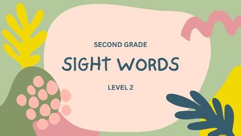 2nd Grade DIBELS Level 2 Slides