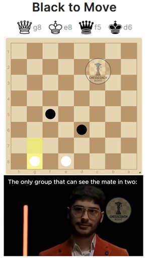 Can You Solve This Blindfold Mate in 2? #chess #chessgame #gothamchess