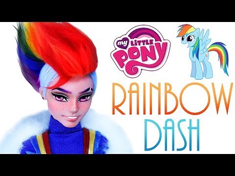 Custom Rainbow Dash Doll [ MY LITTLE PONY ]