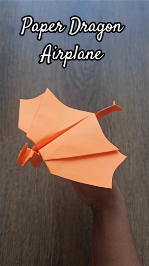 Paper Dragon Airplane #paperdragon #paperairplane #paperplane #paperdragonairplane #papercrafts