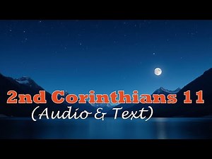2nd Corinthians 11 | KJV AUDIO BIBLE (With Text & Images)