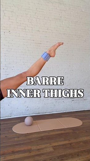 Tone Your Inner Thighs in 6 Minutes 🔥 Low Impact Barre