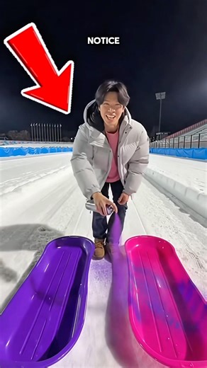Jinu Tries to Sabotage Rumi’s Sled During the Race #comedy #kpop