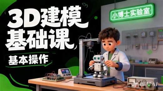 小博士带你学 3D—基本操作 1