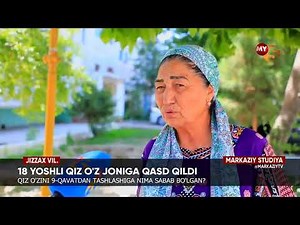 18 yoshli qiz oʻz joniga qasd qildi