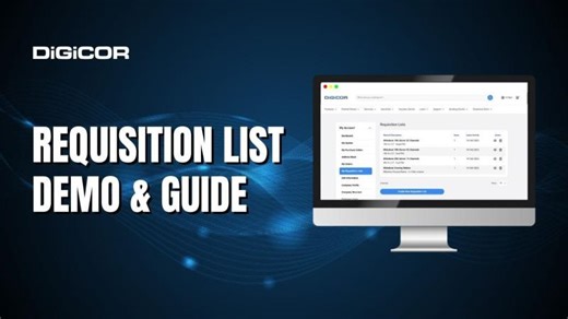 DiGiCOR eCommerce - Requisition List Demo | Streamlined Procurement | Powered by Adobe Commerce B2B | DiGiCOR