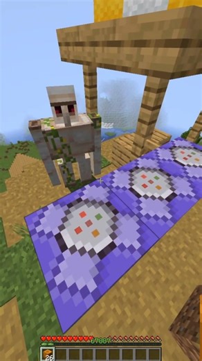 This Iron golem is not letting me summon repeating command golem #shorts #minecraft