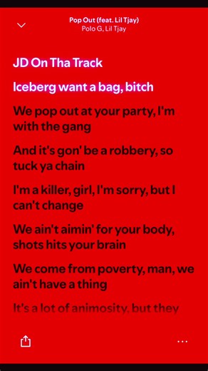 Pop Out: Top Spotify Songs with Lyrics