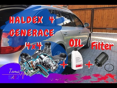 Haldex Fluid and Filter! Výměna Haldex oleje a filtru! Замена масла в муфте Haldex!