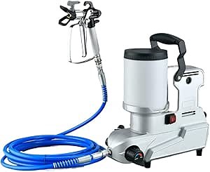 1600W High-Pressure Airless Paint Sprayer,Airless Paint Emulsion Sprayer,Water-Based Latex Paints Airless Sprayer w/ 16.4ft Hose for Spraying Operations Indoor/Outdoor Fire Prevention,120MPa 110V