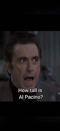 How tall is Al Pacino? 🚕 #pov #howtall #alpacino #scarface #actor #celebrity #tall
