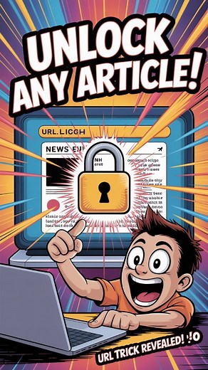 Unlock any locked article in seconds! 😱🔓 Just one simple URL trick & boom — full access! 💻🔥 | Arucode