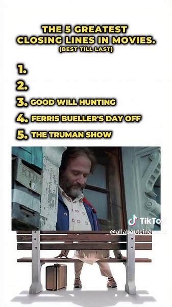 The Greatest Closing Lines in Movies