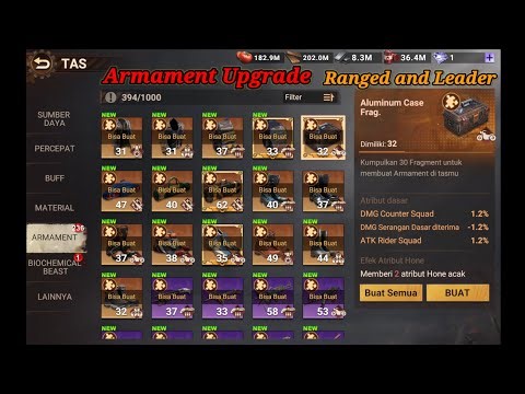 Doomsday : Last Survivors | Upgrade Armament Superb Ranged