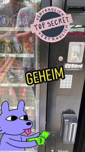 Der ultimative Snackautomaten Geheimcode