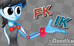 讲述IK与FK的关联与区别，太生动！